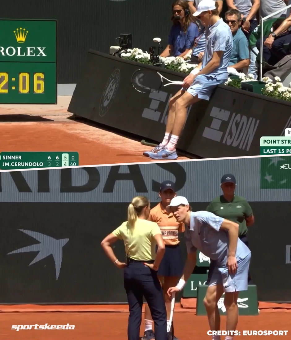 Địa chấn Roland Garros: Sinner sụp đổ khó tin, bị loại từ vòng 2 Địa chấn Roland Garros: Sinner sụp đổ khó tin, bị loại từ vòng 2