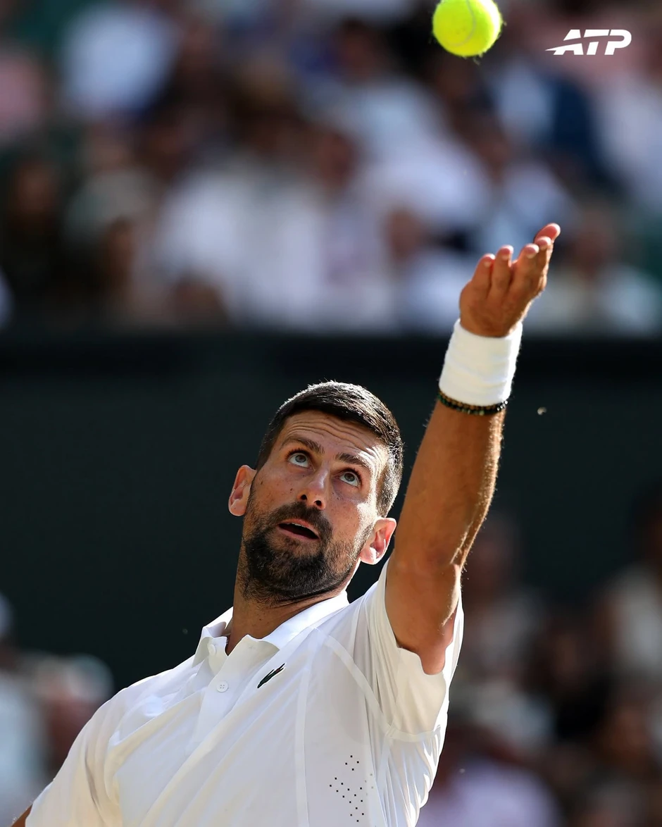 Djokovic thắng trận tứ kết dài nhất lịch sử Wimbledon, đại chiến Sinner