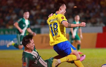 Đội bóng của Công Phượng giành được điểm số đầu tiên tại LPbank V.League 1