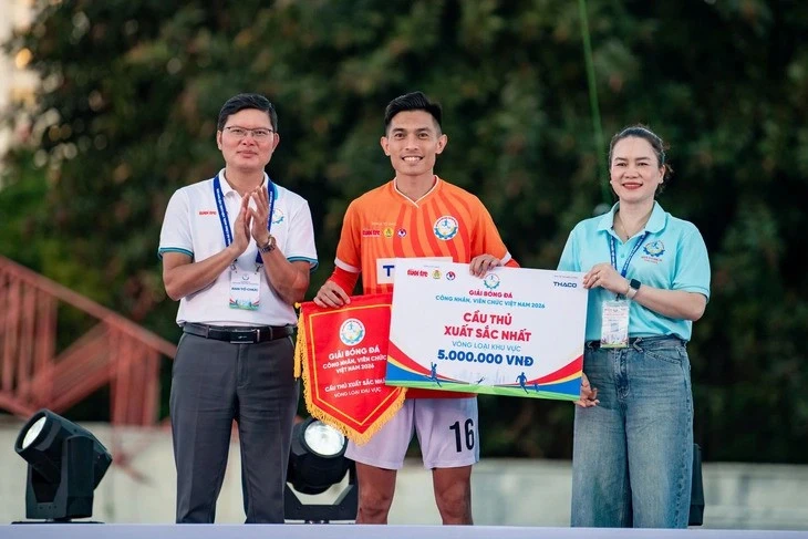 Đội Công đoàn Ngân hàng Việt Nam vô địch Giải bóng đá công nhân, viên chức Việt Nam 2026 khu vực phía bắc Đội Công đoàn Ngân hàng Việt Nam vô địch Giải bóng đá công nhân, viên chức Việt Nam 2026 khu vực phía bắc