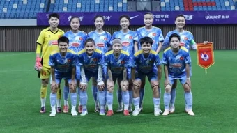 Đội tuyển nữ Việt Nam xếp hạng 37 thế giới trên bảng xếp hạng FIFA