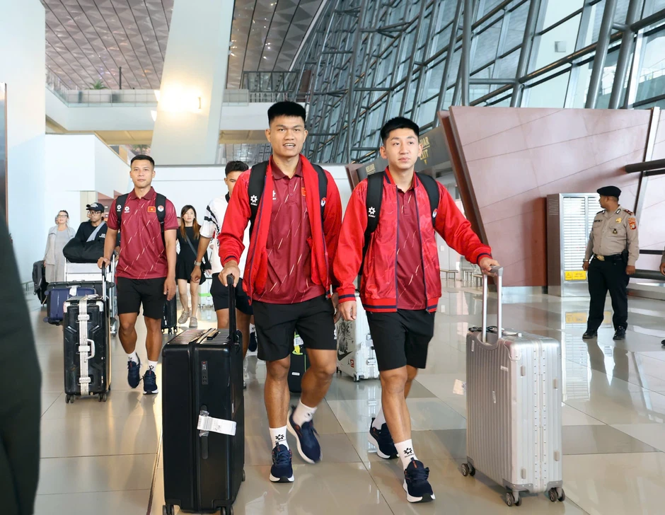 Đội tuyển Việt Nam có mặt tại Indonesia, sẵn sàng cho FIFA ASEAN Cup 2026