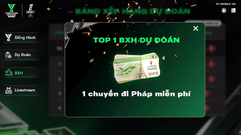 EA Sports FC Mobile VietNam liên kết Ligue 1, tặng chuyến đi Pháp xem bóng đá cho người chơi EA Sports FC Mobile VietNam liên kết Ligue 1, tặng chuyến đi Pháp xem bóng đá cho người chơi