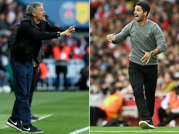 Enrique mang 'ngựa gỗ' phá 'thành Troy' của Arteta Enrique mang 'ngựa gỗ' phá 'thành Troy' của Arteta