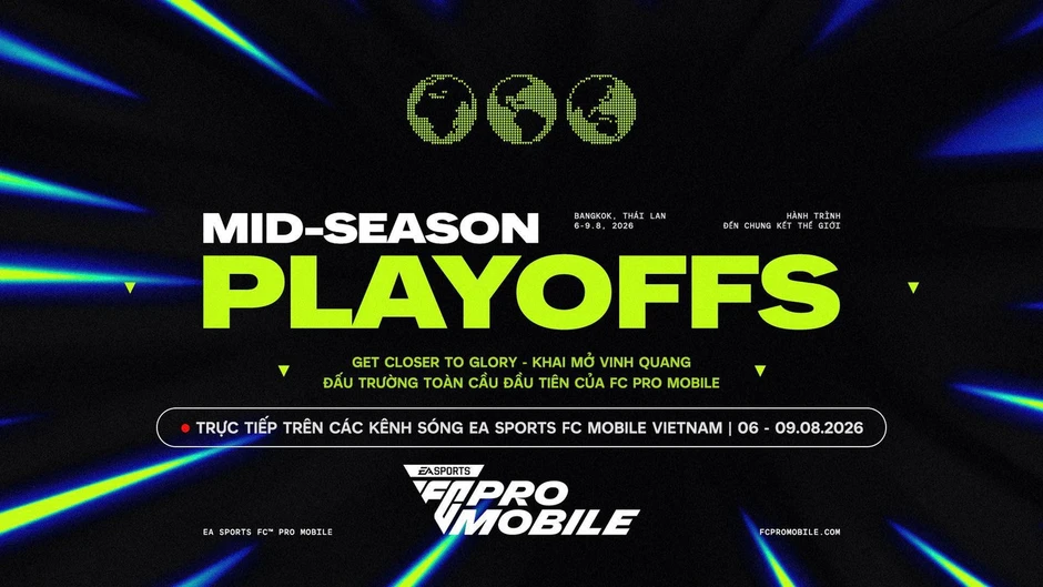 FC Mobile Việt Nam lần đầu bước ra đấu trường thế giới: Cơ hội để Việt Nam sở hữu tới 4 suất tại Giải Vô địch Thế giới FC Mobile Việt Nam lần đầu bước ra đấu trường thế giới: Cơ hội để Việt Nam sở hữu tới 4 suất tại Giải Vô địch Thế giới