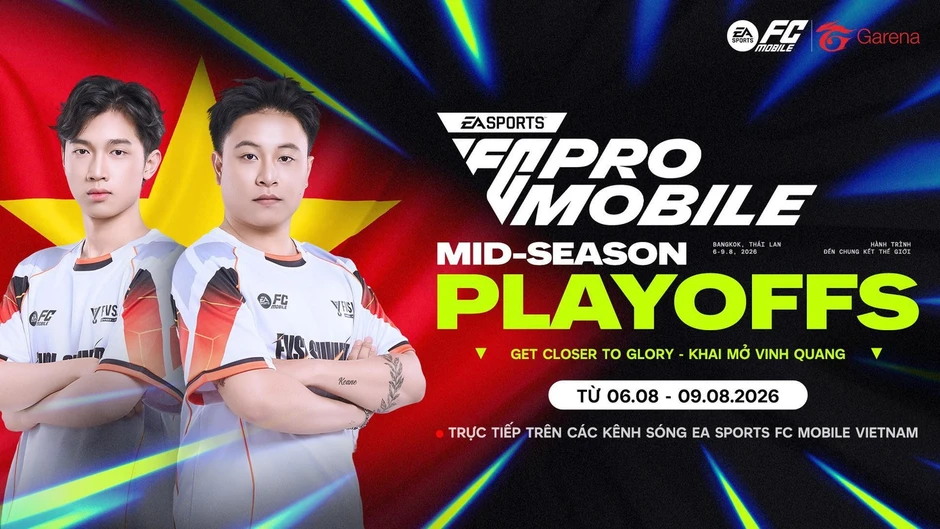 FC Mobile Việt Nam lần đầu bước ra đấu trường thế giới: Cơ hội để Việt Nam sở hữu tới 4 suất tại Giải Vô địch Thế giới FC Mobile Việt Nam lần đầu bước ra đấu trường thế giới: Cơ hội để Việt Nam sở hữu tới 4 suất tại Giải Vô địch Thế giới