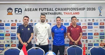 Futsal Việt Nam quyết đấu Indonesia: “Chúng tôi đã sẵn sàng 100% cho trận bán kết”