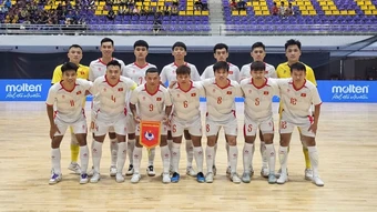 Futsal Việt Nam trở lại Top 20 thế giới