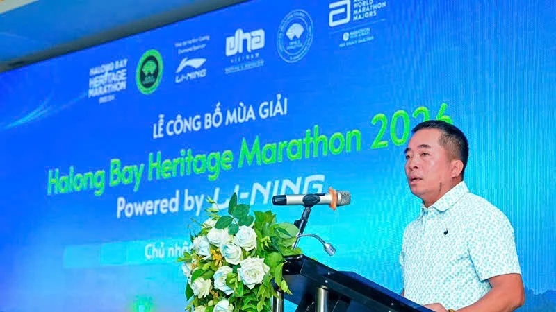 Gần 18.000 vận động viên tham gia Giải Marathon Quốc tế Di sản Hạ Long 2026 Gần 18.000 vận động viên tham gia Giải Marathon Quốc tế Di sản Hạ Long 2026