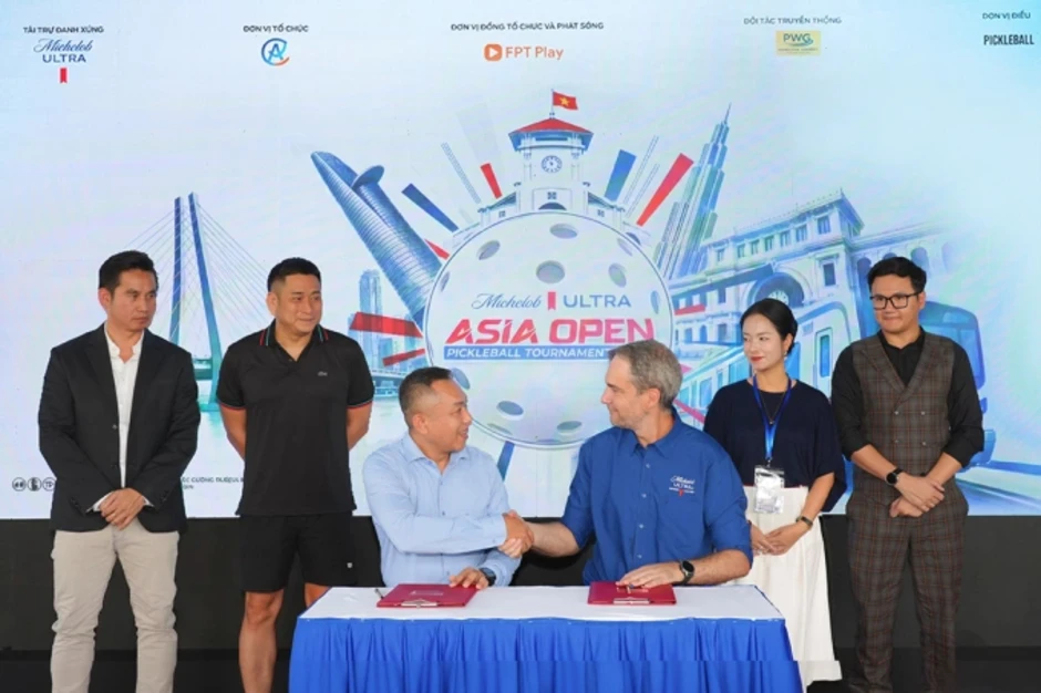 Gần 600 VĐV sẽ dự giải Pickleball Michelob Ultra châu Á Mở rộng 2026 Gần 600 VĐV sẽ dự giải Pickleball Michelob Ultra châu Á Mở rộng 2026