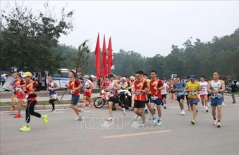 Giải bán marathon 'Côn Sơn, Kiếp Bạc - Hành trình di sản thế giới'