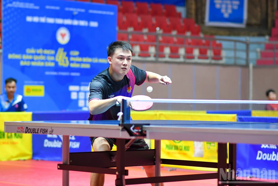 Giải Bóng bàn Báo Nhân Dân lần thứ 44: Kịch tính tứ kết đơn nam, đơn nữ Giải Bóng bàn Báo Nhân Dân lần thứ 44: Kịch tính tứ kết đơn nam, đơn nữ