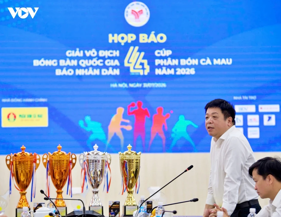 Giải bóng bàn quốc gia 2026 hấp dẫn với mức thưởng cao và cột mốc lịch sử Giải bóng bàn quốc gia 2026 hấp dẫn với mức thưởng cao và cột mốc lịch sử