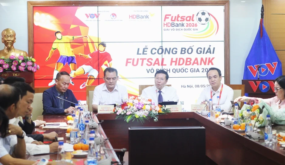Giải futsal HDBank vô địch quốc gia 2026 khởi tranh từ ngày 9-5 Giải futsal HDBank vô địch quốc gia 2026 khởi tranh từ ngày 9-5