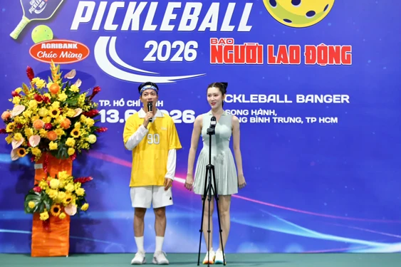 Giải Pickleball TinVina năm 2026: Bùng nổ cảm xúc cùng các nghệ sĩ