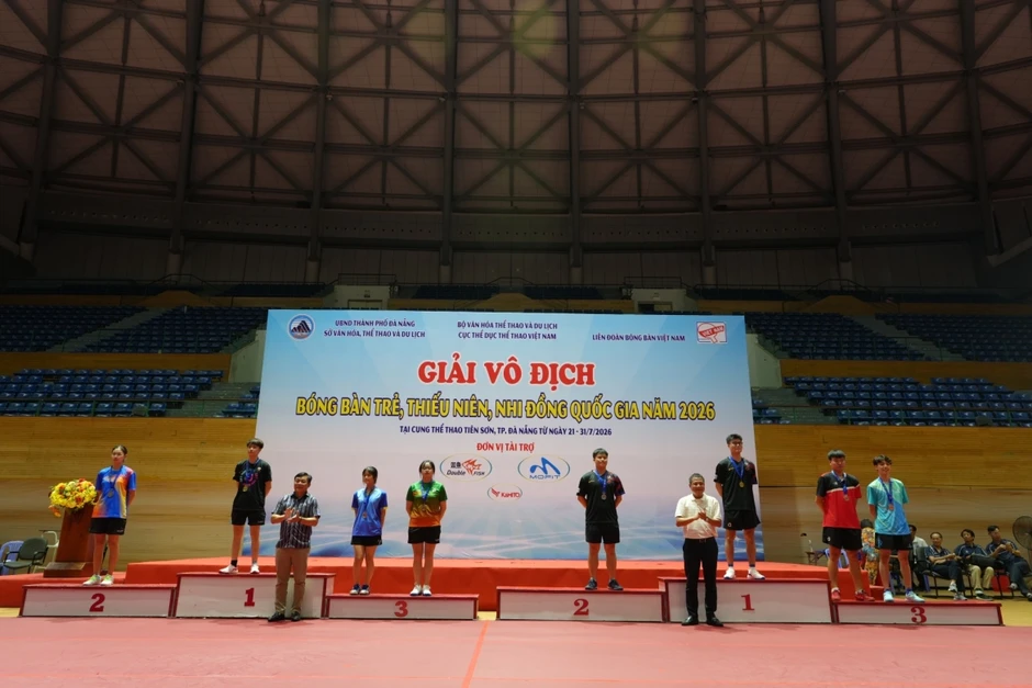 Giải trẻ, thiếu niên, nhi đồng toàn quốc: Dấu ấn nổi bật của bóng bàn CAND - T&T Giải trẻ, thiếu niên, nhi đồng toàn quốc: Dấu ấn nổi bật của bóng bàn CAND - T&T