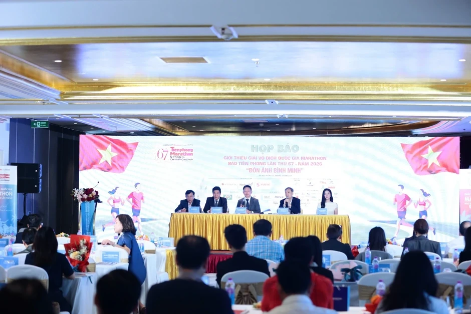 Giải VĐQG Marathon báo Tiền Phong 2026: Kỳ vọng bùng nổ kỷ lục quốc gia Giải VĐQG Marathon báo Tiền Phong 2026: Kỳ vọng bùng nổ kỷ lục quốc gia