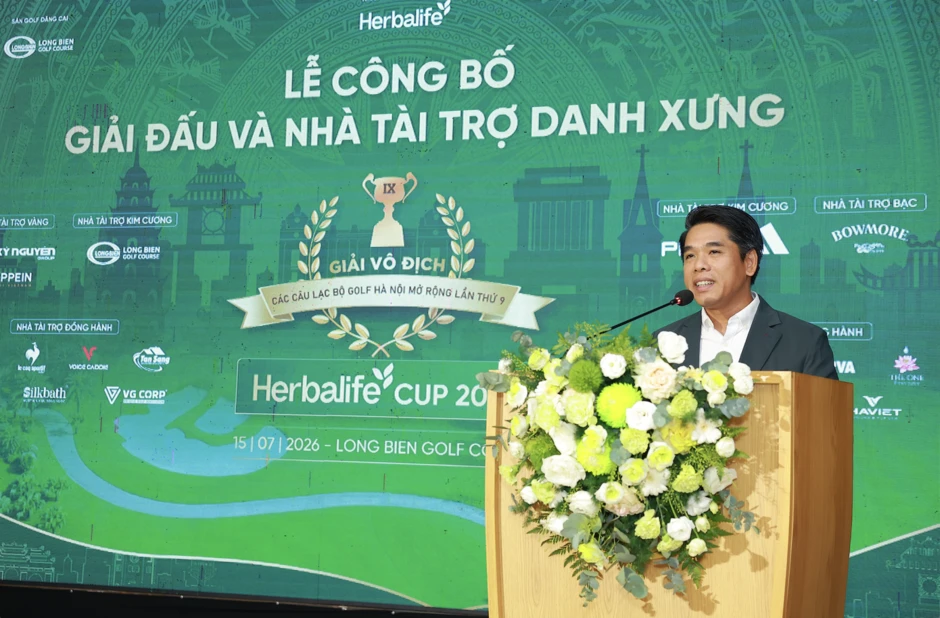 Giải vô địch các CLB golf Hà Nội Mở rộng 2026 trở lại sân Long Biên Giải vô địch các CLB golf Hà Nội Mở rộng 2026 trở lại sân Long Biên
