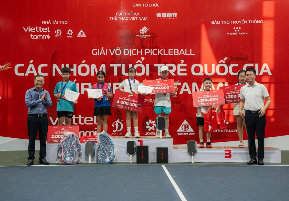 Giải Vô địch Pickleball các nhóm tuổi trẻ quốc gia 2026: Cơ hội để thế hệ tài năng trẻ vươn ra quốc tế Giải Vô địch Pickleball các nhóm tuổi trẻ quốc gia 2026: Cơ hội để thế hệ tài năng trẻ vươn ra quốc tế