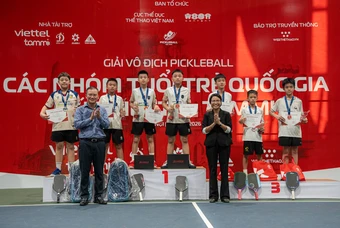 Giải Vô địch Pickleball các nhóm tuổi trẻ quốc gia 2026: Cơ hội để thế hệ tài năng trẻ vươn ra quốc tế