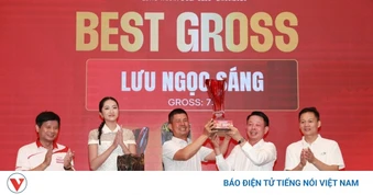 Golfer Lưu Ngọc Sáng vô địch Tiền Phong Golf Championship - Non sông một dải lần 2