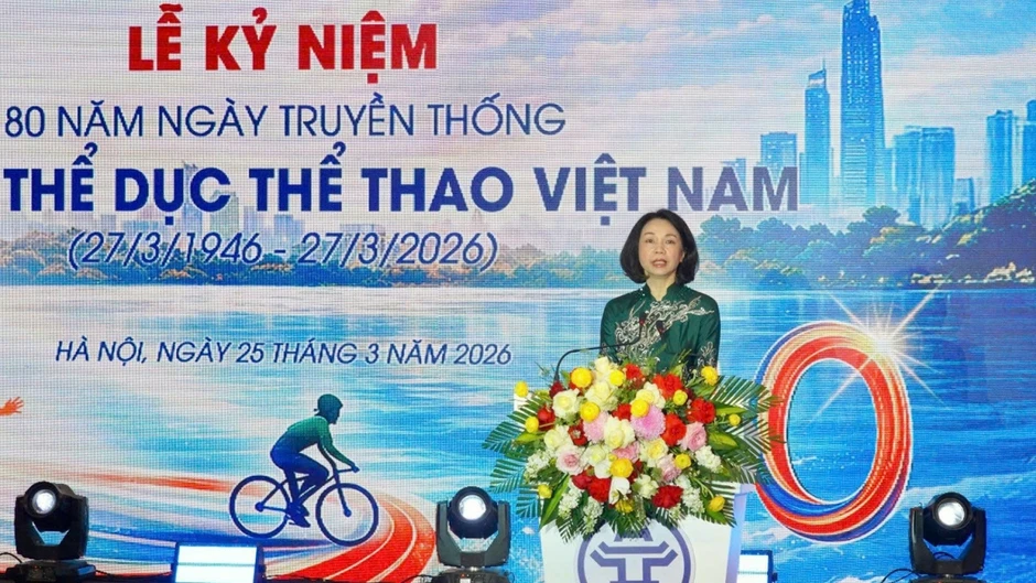 Hà Nội kỷ niệm 80 năm Ngày truyền thống ngành Thể dục thể thao Việt Nam Hà Nội kỷ niệm 80 năm Ngày truyền thống ngành Thể dục thể thao Việt Nam