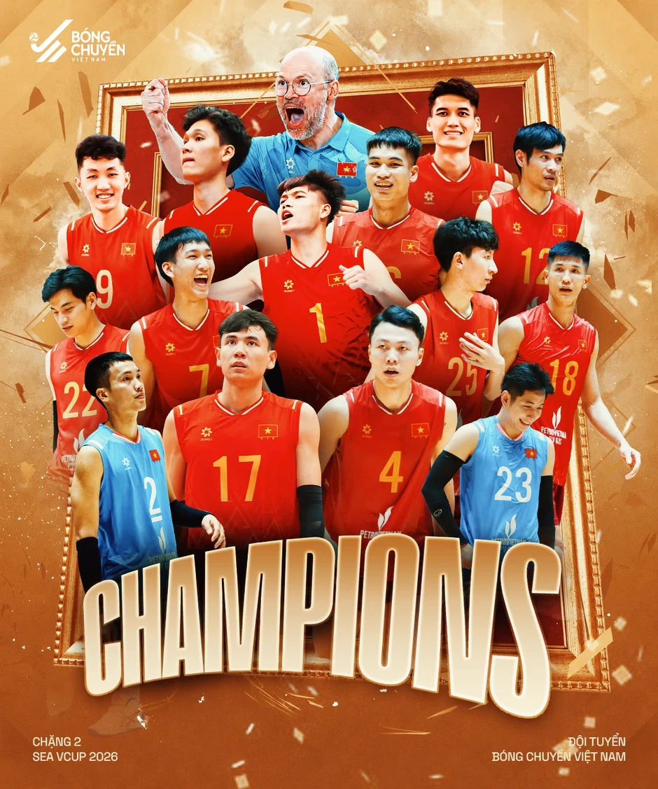 Hạ Thái Lan, bóng chuyền nam Việt Nam giành chức vô địch lịch sử Hạ Thái Lan, bóng chuyền nam Việt Nam giành chức vô địch lịch sử