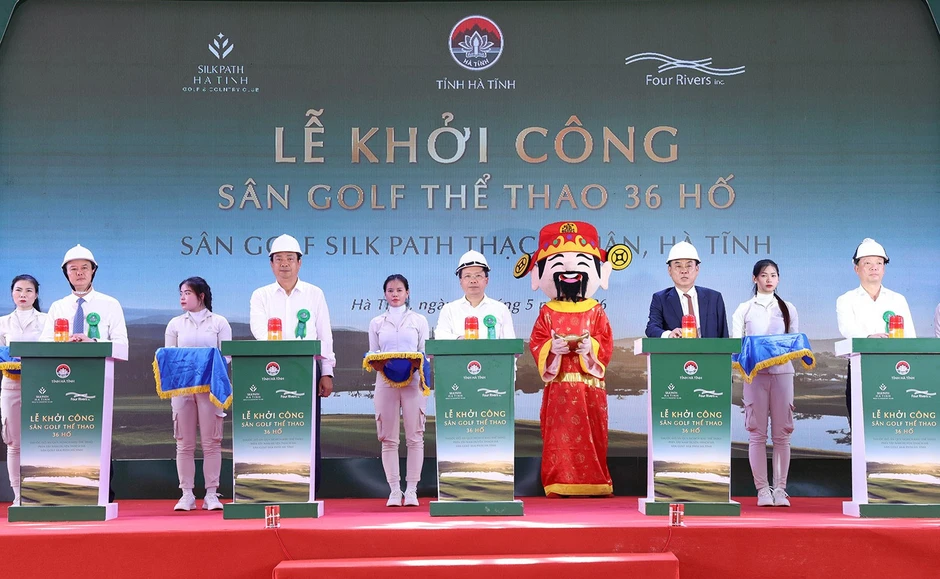 Hà Tĩnh khởi công dự án sân golf gần 1.800 tỷ đồng