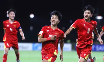 Hạ UAE, Việt Nam lần đầu dự U17 World Cup