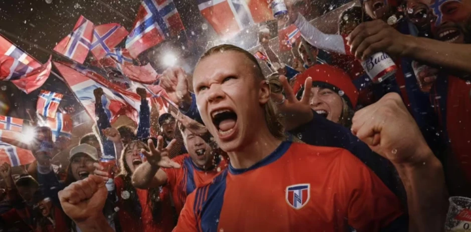 Haaland bị chỉ trích vì quảng cáo bia cho World Cup 2026 - Báo TinVina Haaland bị chỉ trích vì quảng cáo bia cho World Cup 2026 - Báo TinVina