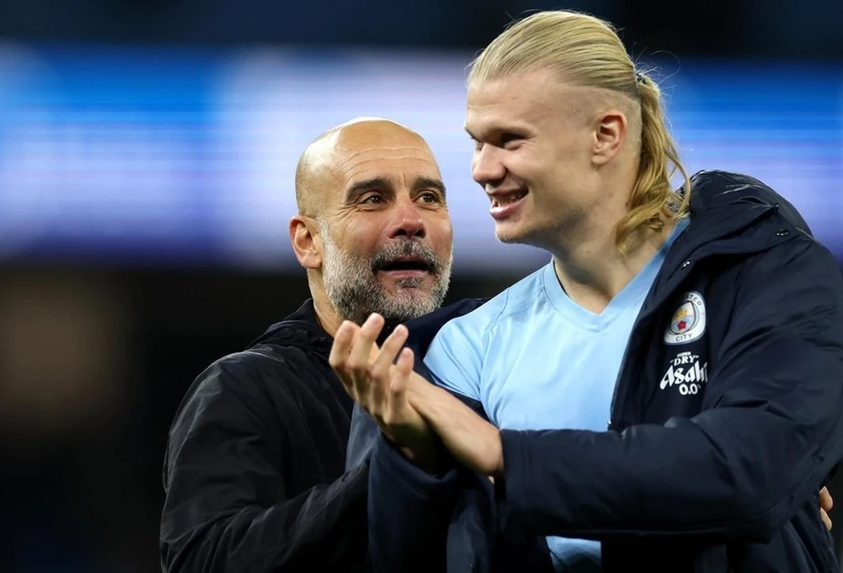 Haaland hội ngộ ông thầy Pep Guardiola tại Italia Haaland hội ngộ ông thầy Pep Guardiola tại Italia