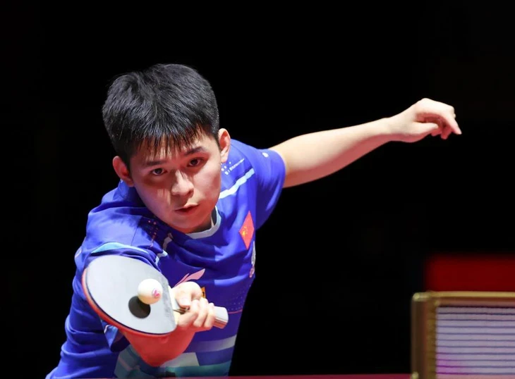 Hàn Quốc thắng sốc Trung Quốc ở Giải vô địch bóng bàn thế giới Hàn Quốc thắng sốc Trung Quốc ở Giải vô địch bóng bàn thế giới
