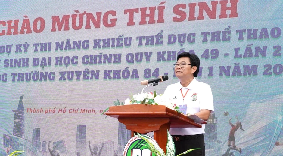 Hàng ngàn thí sinh tham gia kỳ thi tuyển sinh vào Trường Đại học Thể dục thể thao TP.HCM Hàng ngàn thí sinh tham gia kỳ thi tuyển sinh vào Trường Đại học Thể dục thể thao TP.HCM