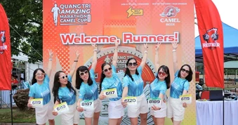Hàng nghìn vận động viên đổ về Expo của Aqua Warriors & Quảng Trị Amazing Marathon 2026 – Camel Cup