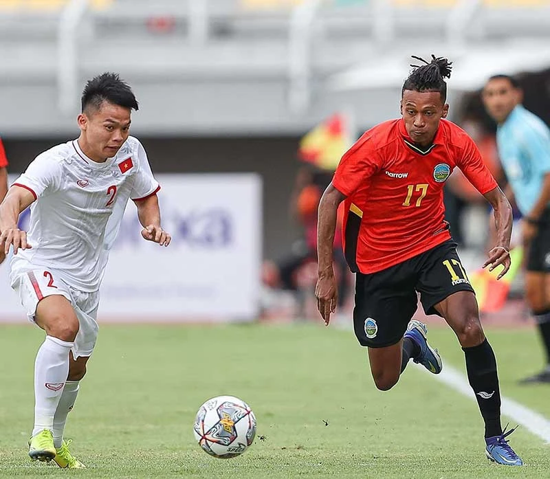 Hat-trick của Công Hậu đưa U19 Việt Nam đại thắng trận ra quân U19 Đông Nam Á