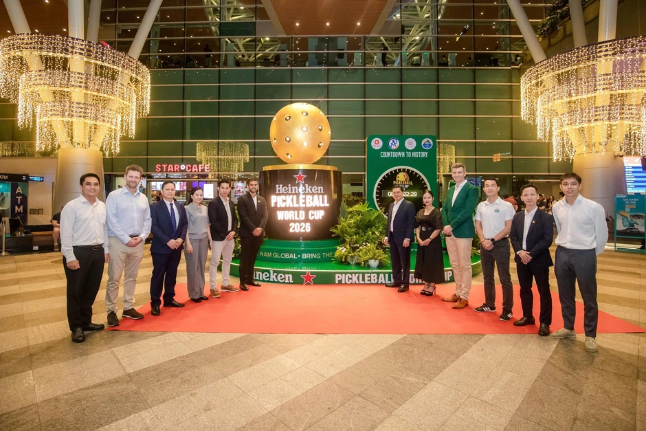 Heineken trở thành nhà tài trợ lớn nhất giải Pickleball World Cup 2026 Heineken trở thành nhà tài trợ lớn nhất giải Pickleball World Cup 2026