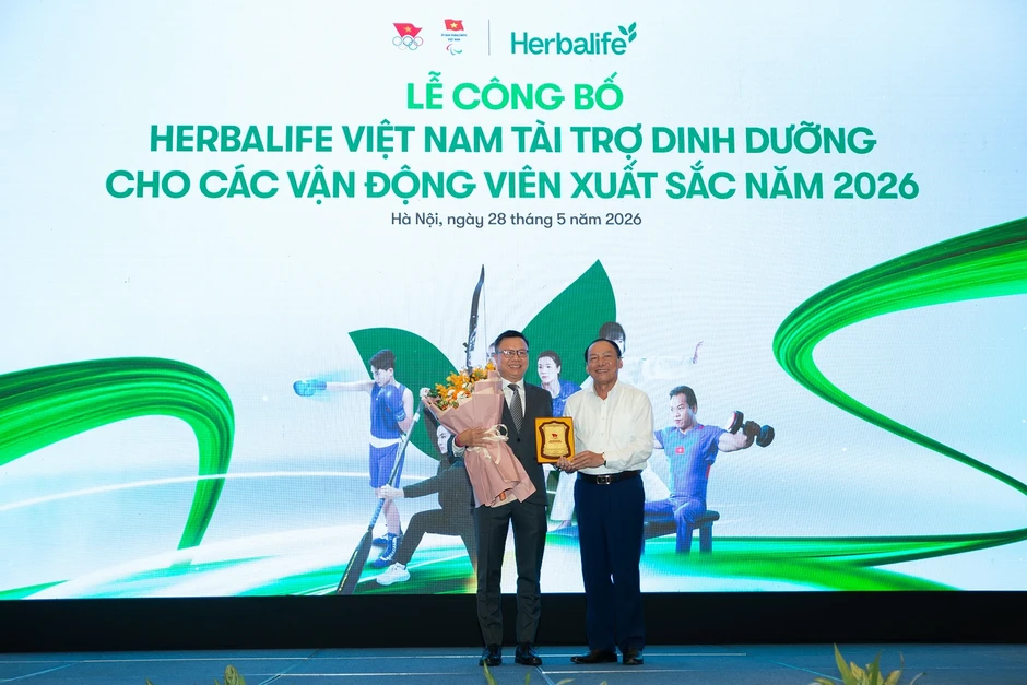 Herbalife Việt Nam tài trợ dinh dưỡng cho VĐV xuất sắc năm 2026 Herbalife Việt Nam tài trợ dinh dưỡng cho VĐV xuất sắc năm 2026