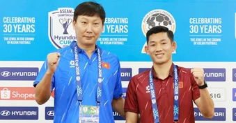 HLV Kim Sang Sik: Đội tuyển Việt Nam quyết tâm giành chiến thắng để giữ vững ngôi đầu bảng