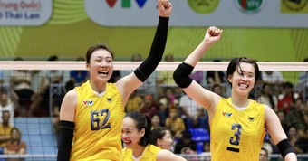 Hơn 1,2 tỉ đồng tiền thưởng tại Giải bóng chuyền nữ quốc tế Cúp VTV9 - Bình Điền
