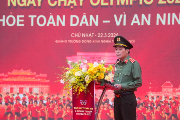 Hơn 1,3 triệu người trên cả nước tham gia Ngày chạy Olympic 2026, Vì sức khỏe toàn dân, Vì an ninh Tổ quốc Hơn 1,3 triệu người trên cả nước tham gia Ngày chạy Olympic 2026, Vì sức khỏe toàn dân, Vì an ninh Tổ quốc