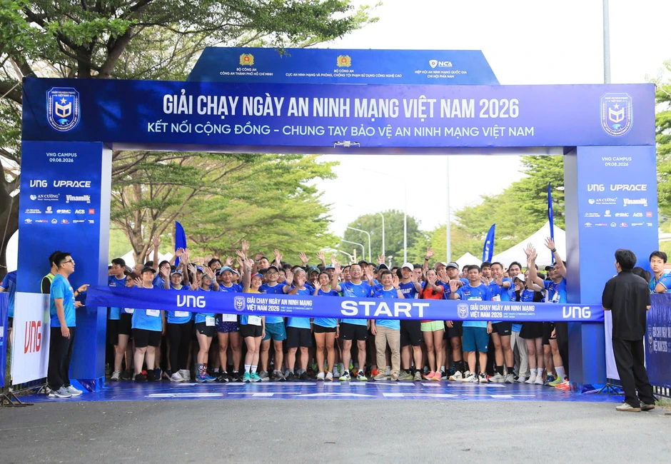 Hơn 1.000 VĐV dự giải chạy Ngày An ninh mạng Việt Nam 2026 Hơn 1.000 VĐV dự giải chạy Ngày An ninh mạng Việt Nam 2026