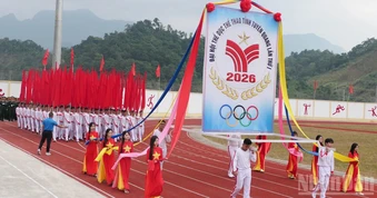 Hơn 1.340 vận động viên dự Đại hội Thể dục thể thao tỉnh Tuyên Quang