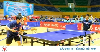 Hơn 200 vận động viên tham gia giải bóng bàn Đại hội TDTT TP. Đà Nẵng lần thứ X