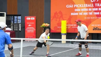 Hơn 300 vận động viên tham gia Giải pickleball kỷ niệm 80 năm Ngày Thể thao Việt Nam