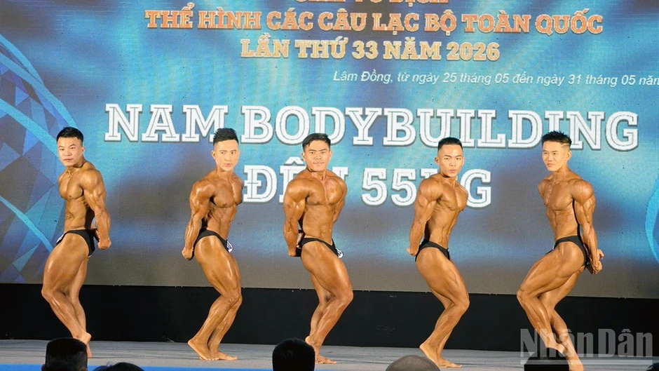 Hơn 300 vận động viên tham gia Giải vô địch thể hình các câu lạc bộ toàn quốc tại Lâm Đồng Hơn 300 vận động viên tham gia Giải vô địch thể hình các câu lạc bộ toàn quốc tại Lâm Đồng