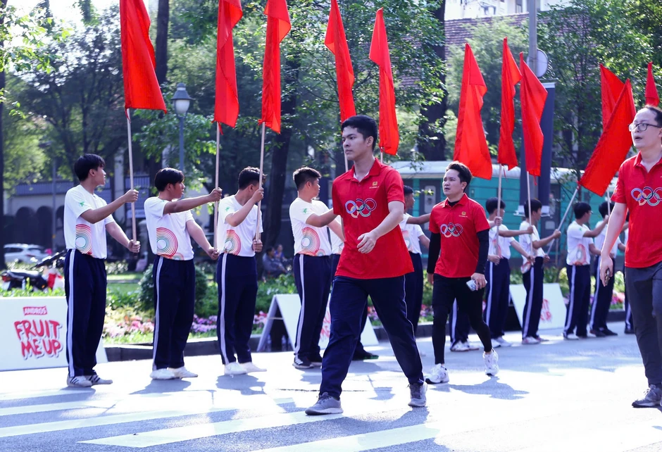 Hơn 6.000 người tham gia Ngày chạy Olympic tại Thành phố Hồ Chí Minh Hơn 6.000 người tham gia Ngày chạy Olympic tại Thành phố Hồ Chí Minh
