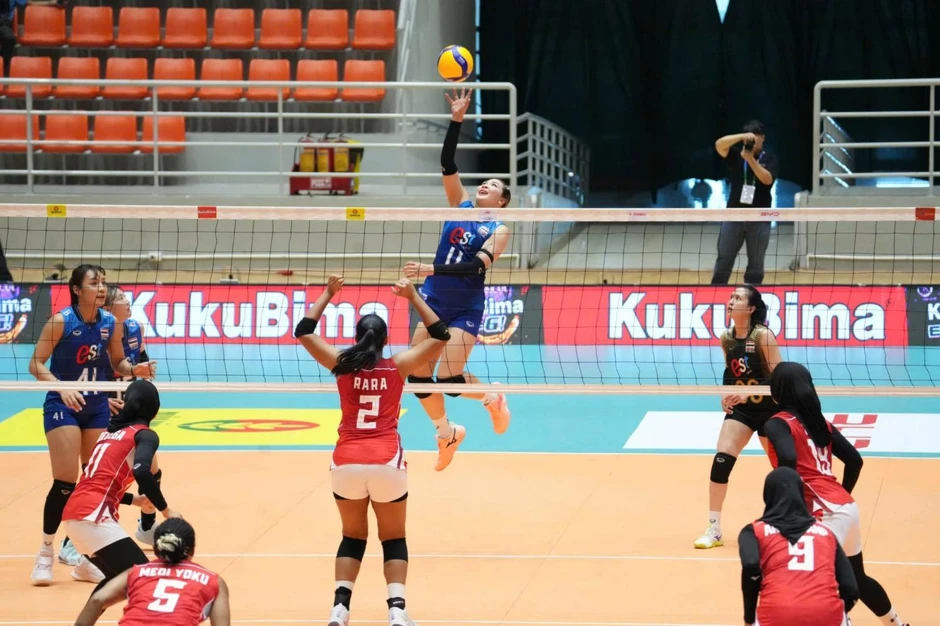 Indonesia thua Thái Lan trước trận gặp tuyển bóng chuyền nữ Việt Nam Indonesia thua Thái Lan trước trận gặp tuyển bóng chuyền nữ Việt Nam