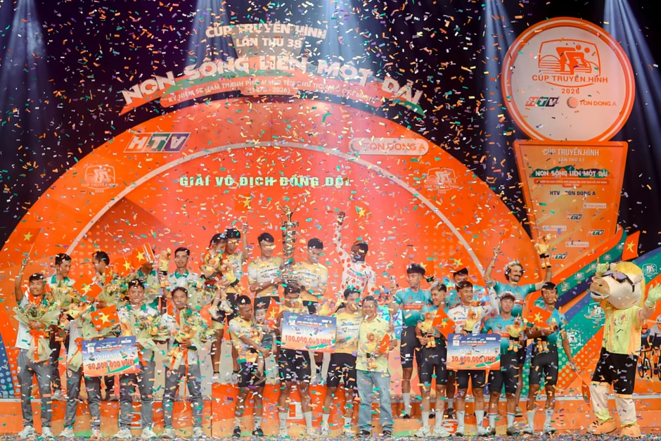 Kết thúc Cuộc đua xe đạp toàn quốc 2026 Kết thúc Cuộc đua xe đạp toàn quốc 2026