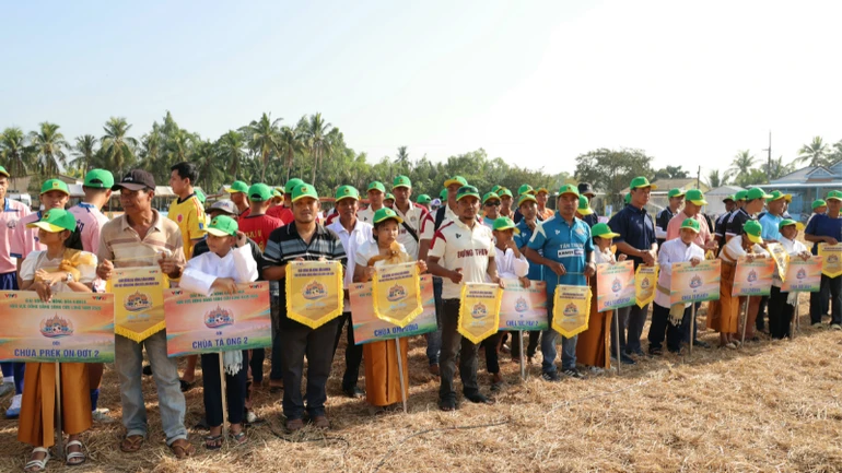 Khai mạc Giải bóng đá Nông dân Khmer năm 2026 Khai mạc Giải bóng đá Nông dân Khmer năm 2026