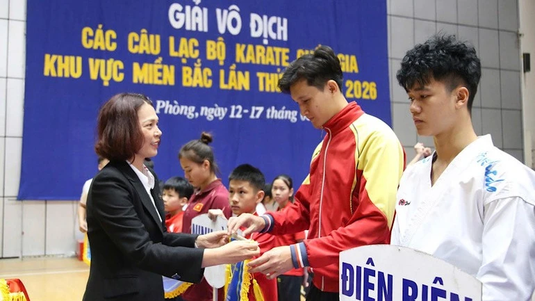 Khai mạc Giải vô địch các câu lạc bộ karate quốc gia khu vực phía bắc